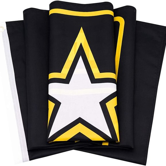 US Army Gold Crest Flag 3x5 Foot Polyester American United States Military Flags - Picture 2 of 3
